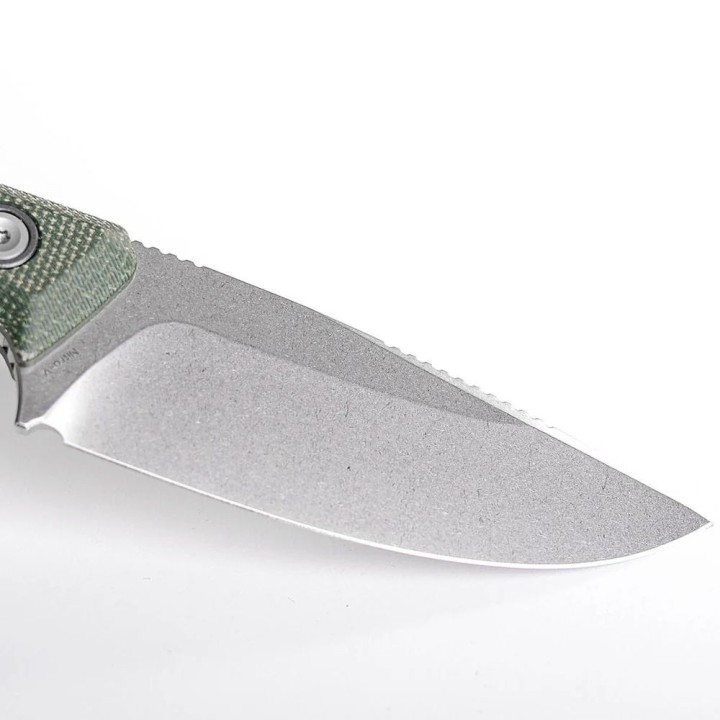 Couteau Vosteed Fullback Green Lame Acier Nitro-V SW Manche Micarta Etui Kydex VOSD0302 - Livraison Gratuite