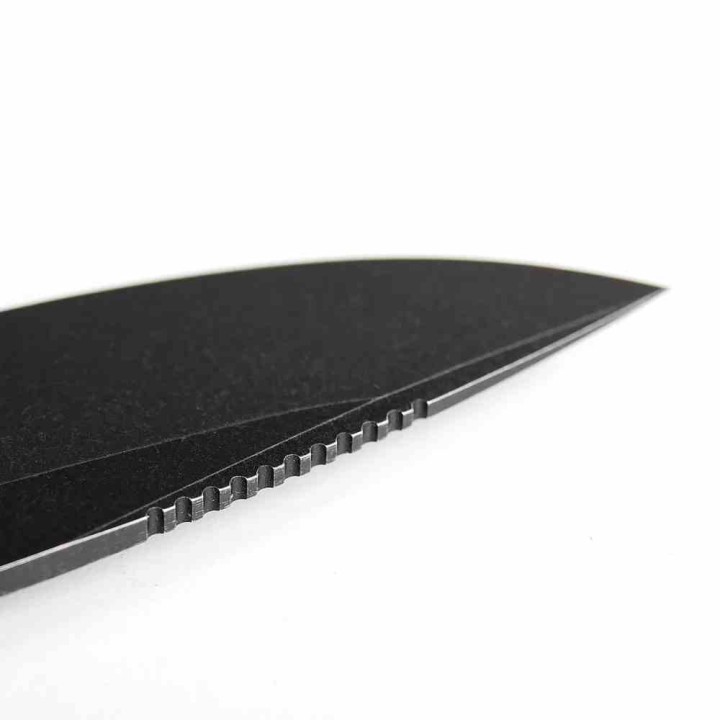 Couteau Vosteed Fullback Black Lame Acier Nitro-V BLK Manche Micarta Etui Kydex VOSD0301 - Livraison Gratuite