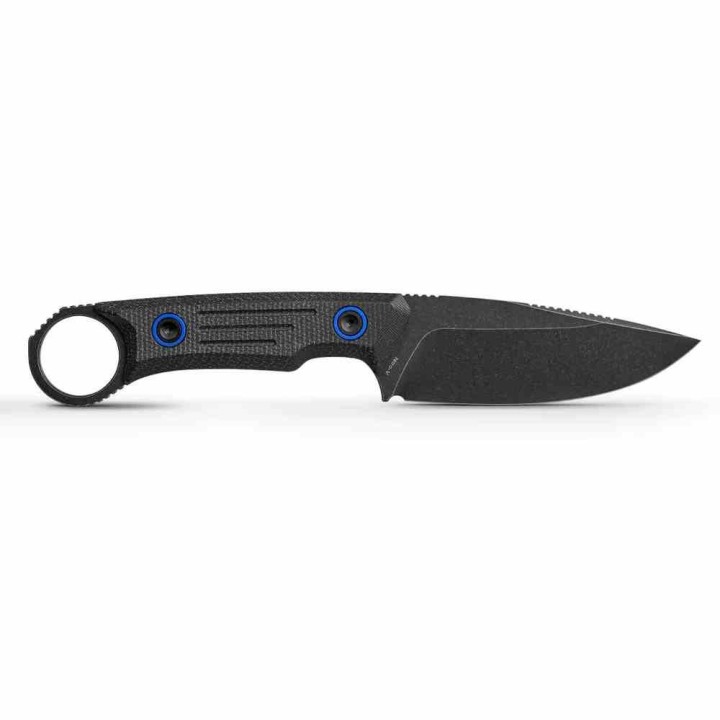 Couteau Vosteed Fullback Black Lame Acier Nitro-V BLK Manche Micarta Etui Kydex VOSD0301 - Livraison Gratuite