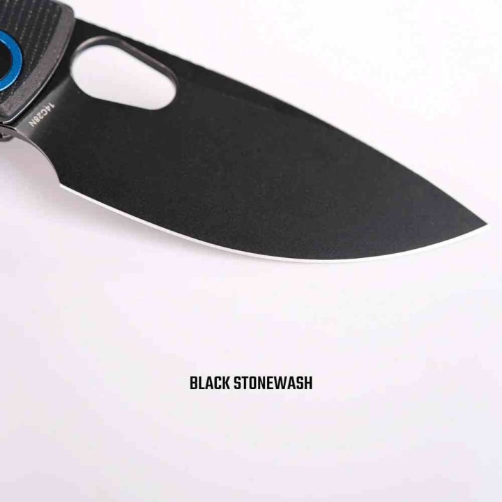 Couteau Vosteed Porcupine Black Lame Acier 14C28N Manche Micarta KIVT Liner Lock VOSA2601 - Livraison Gratuite