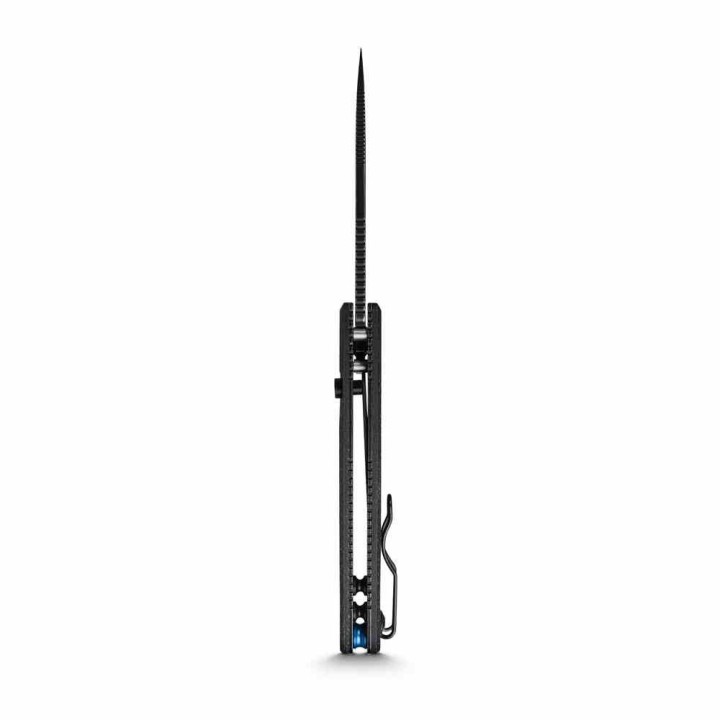 Couteau Vosteed Porcupine Black Lame Acier 14C28N Manche Micarta KIVT Liner Lock VOSA2601 - Livraison Gratuite
