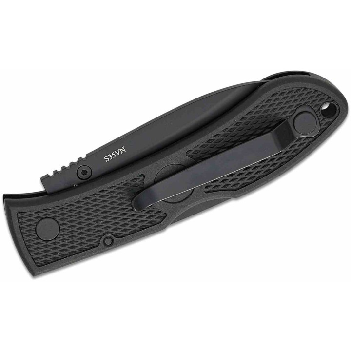 Couteau Ka-Bar Dozier Hunter Lame Acier S35VN Manche Zytel Noir Lockback KA4062S35 - Livraison Gratuite