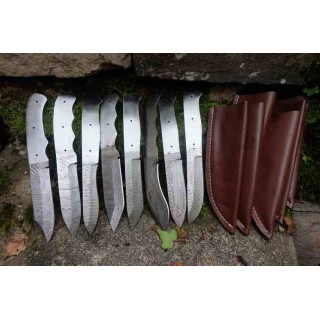 Lot de 8 Lames Damas 256 Couches à Customiser Lames seules A Monter Les Manches + Etuis - Livraison Gratuite