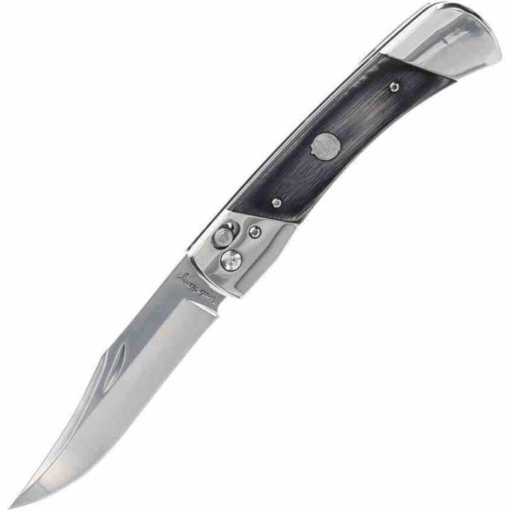 Couteau Schrade PLB7 Bear Paw Lame Clip Point Acier 7Cr17MoV Manche Bois Pivot Lock SCH1222017 - Livraison Gratuite