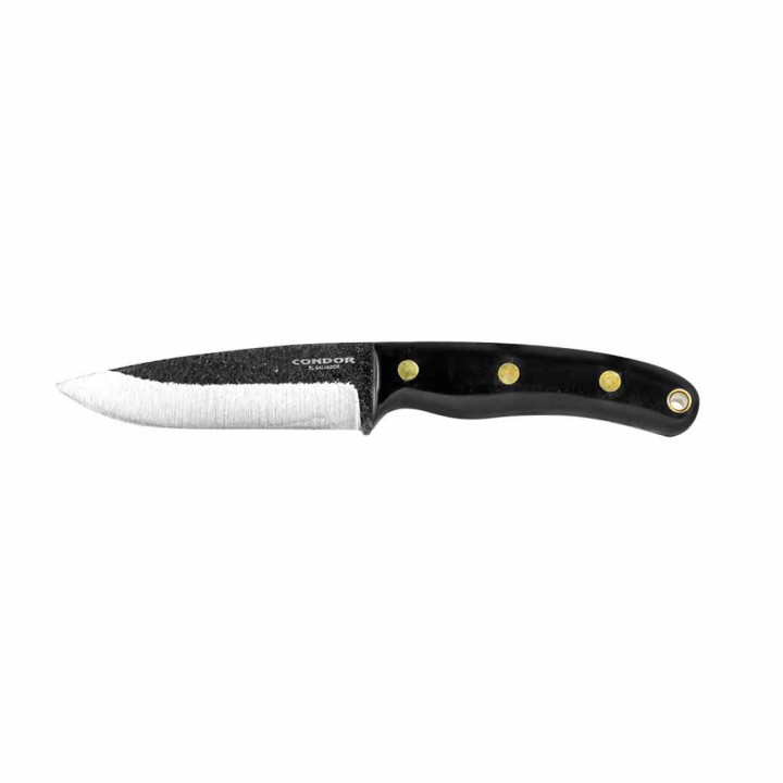 Couteau Condor Juliet Lame Acier 440C Manche Micarta Etui Cuir Made Salvador CTK106042SS - Livraison Gratuite