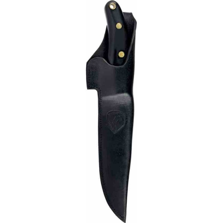 Couteau Condor Romeo Lame Acier 420HC Manche Micarta Etui Cuir Made Salvador CTK106057SS - Livraison Gratuite