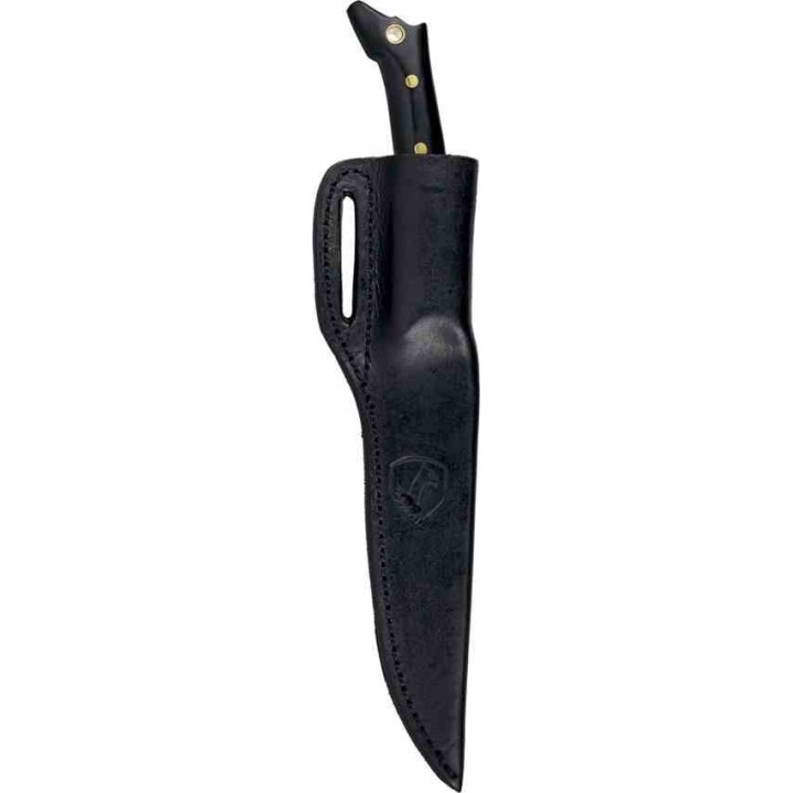 Couteau Condor Scythian Horse Lame Scythe Acier 14C28N Manche Micarta Etui Cuir Made Salvador CTK106165SK - Livraison Gratuite