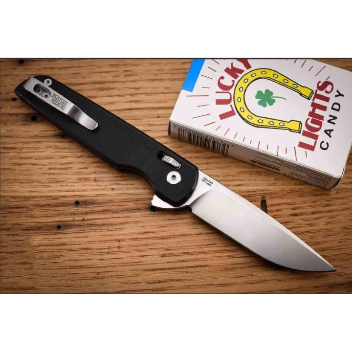 Couteau Rough Ryder Slide Lock Wharncliffe Lame Acier D2 Manche G10 Black Clip RR2720 - Livraison Gratuite