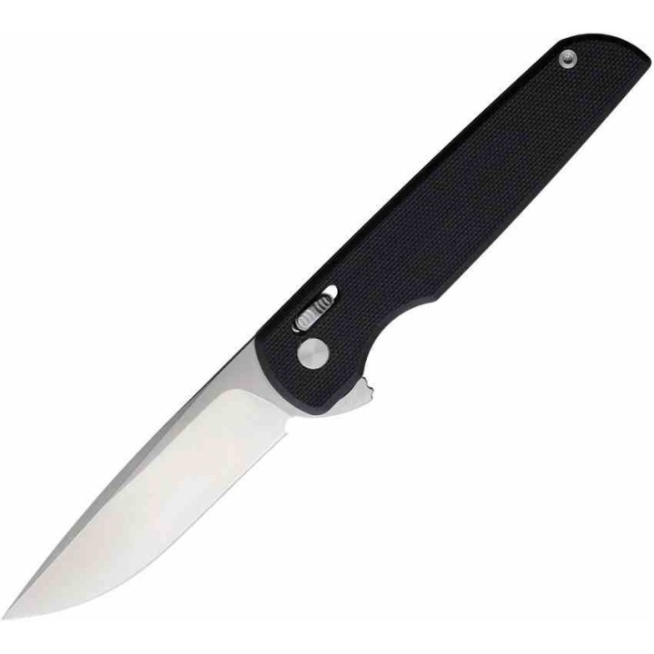 Couteau Rough Ryder Slide Lock Wharncliffe Lame Acier D2 Manche G10 Black Clip RR2720 - Livraison Gratuite