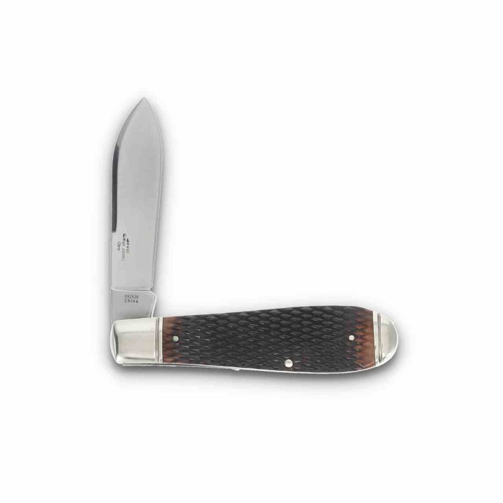 Couteau Rough Ryder 30ème Anniversaire Teardrop Jack Cran Forcé Lame Acier 440A Manche Os - RR2628 Livraison Gratuite