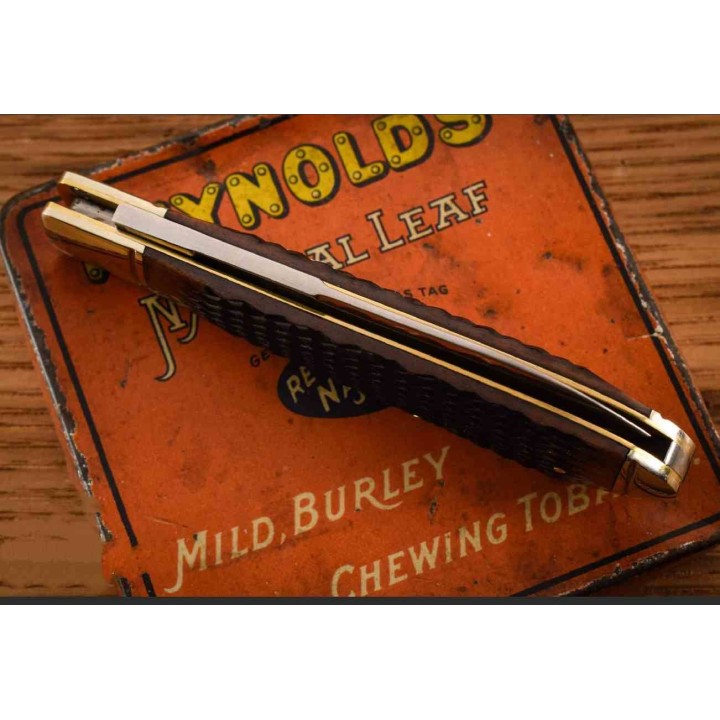 Couteau Rough Ryder 30ème Anniversaire Teardrop Jack Cran Forcé Lame Acier 440A Manche Os - RR2628 Livraison Gratuite