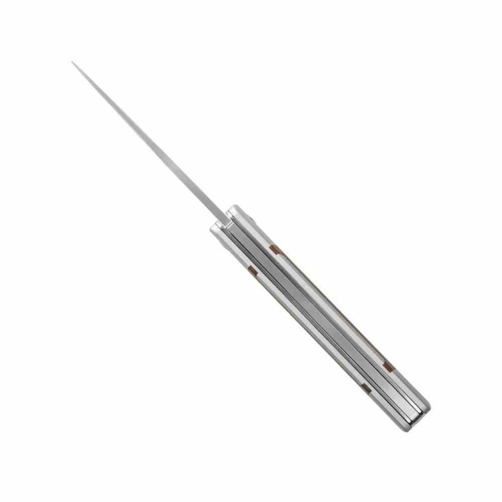 Couteau Kizer Little Grand Lame Acier Nitro-V Manche Alu/Mkuruti Slip Joint KIV2670A1 - Livraison Gratuite