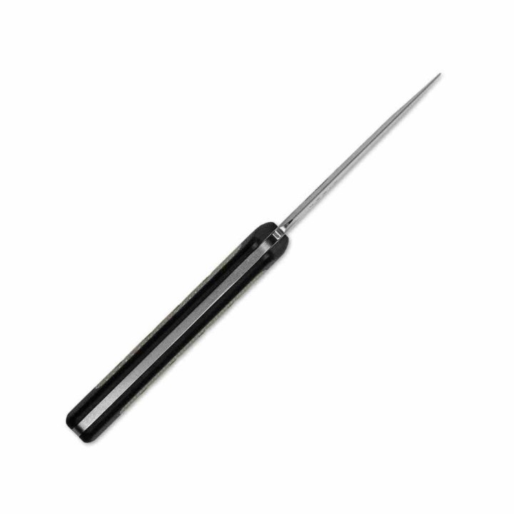 Couteau Kizer Smolt Lame Acier 14C28N Manche G10 Noir et Micarta Green Etui Kydex KI1063A6 - Livraison Gratuite