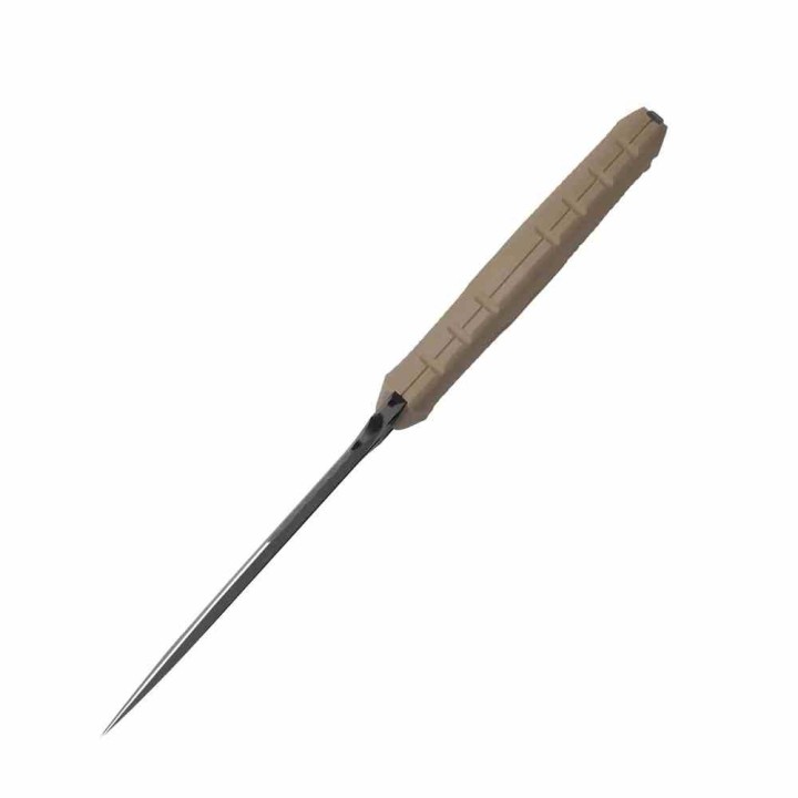 Couteau Kizer Norcross Spear Point Lame Acier Nitro-V Manche G10 Tan Etui Kydex KIZXFB01A3 Livraison Gratuite