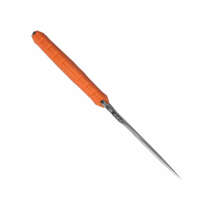Couteau Kizer Norcross Spear Point Lame Acier Nitro-V Manche G10 Orange Etui Kydex KIZXFB01A5 - Livraison Gratuite