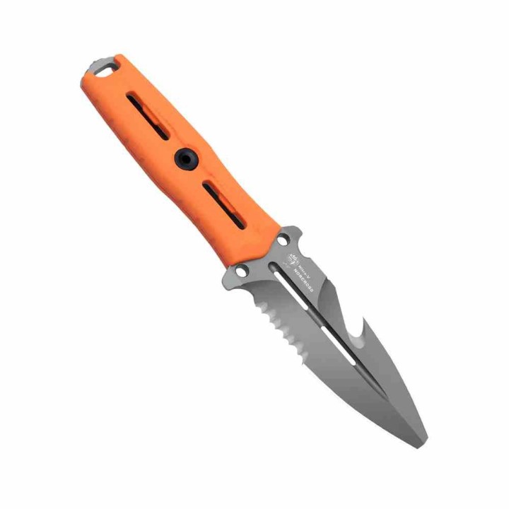 Couteau Kizer Norcross Spear Point Lame Acier Nitro-V Manche G10 Orange Etui Kydex KIZXFB01A6 - Livraison Gratuite