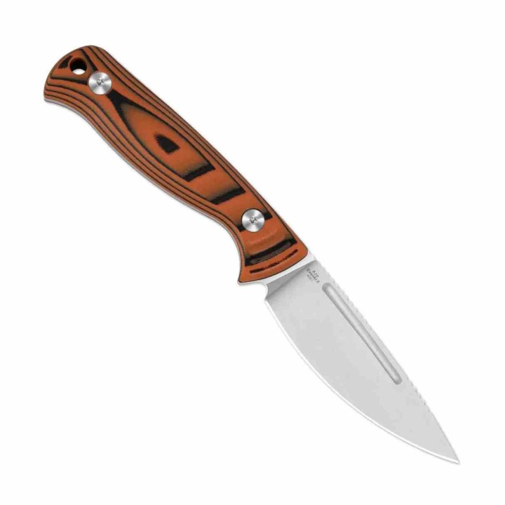 Couteau Kizer Evenki 2 Drop Point Lame Acier AEB-L Manche G10 Orange/Black Etui Kydex KI1098A1 - Livraison Gratuite