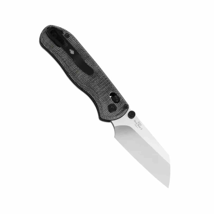 Couteau Pliant Kizer Drop Bear 2 Clutch Lock Sheepsfoot Lame Acier Nitro-V Manche Micarta Noir KIV36192KS1 - Livraison Gratuite