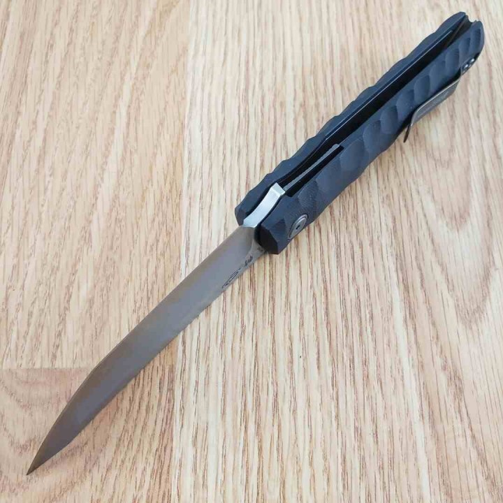 Couteau North Mountain Blade Kick Stop Chop Plus Tanto Lame Acier SLD-Magic Hitachi Manche G10 NMB2411BLK -  Livraison Gratuite