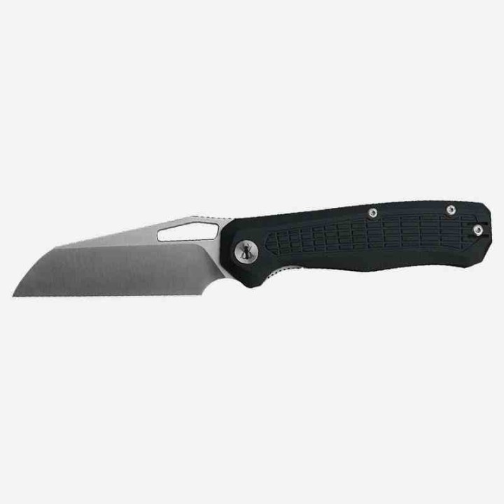Couteau Ironfly SYPERFLY Black Lame Acier 14C28N Manche G10 KIVT Linerlock Clip IFVF03BK -  Livraison Gratuite