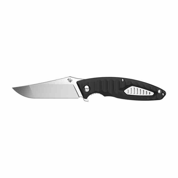 Couteau Diafire Regatta Lame Acier AUS-10A Manche G10 Noir Linerlock Clip DFA105701 - Livraison Gratuite