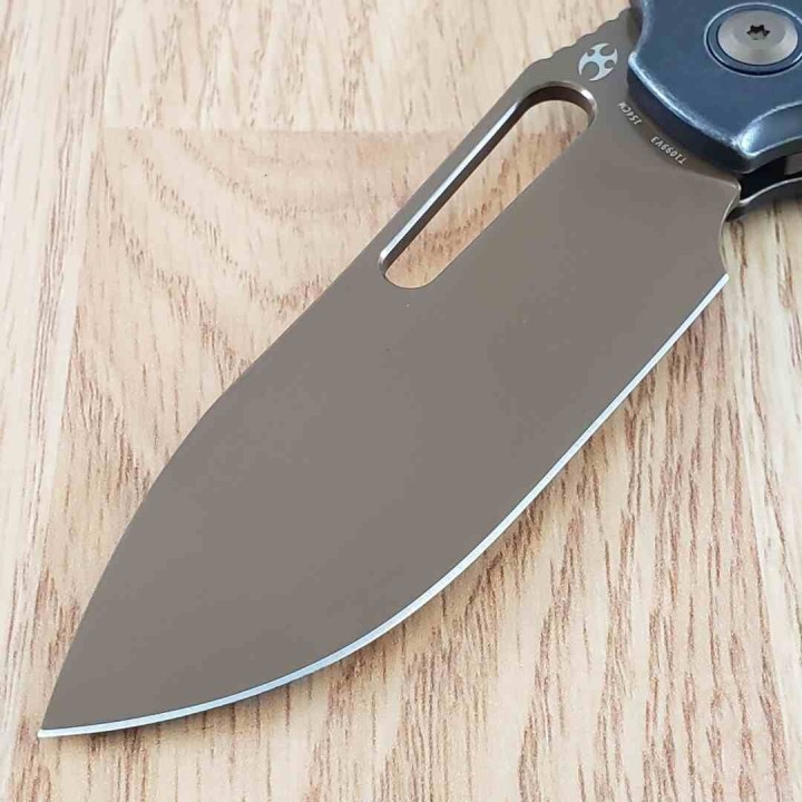 Couteau Kansept Quasar Black Lame Acier 154CM Manche G10 Cross Bar Lock Clip KT1099V3 - Livraison Gratuite