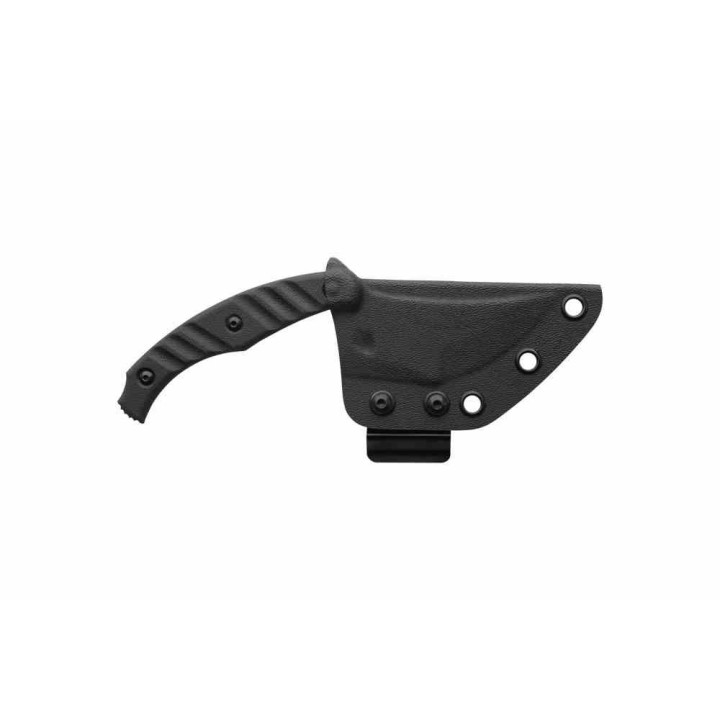Couteau TOPS Ephyra Trailing Point Lame Acier 1095 Carbone Manche G-10 Noir Etui Kydex USA TPEPH01 - Livraison Gratuite
