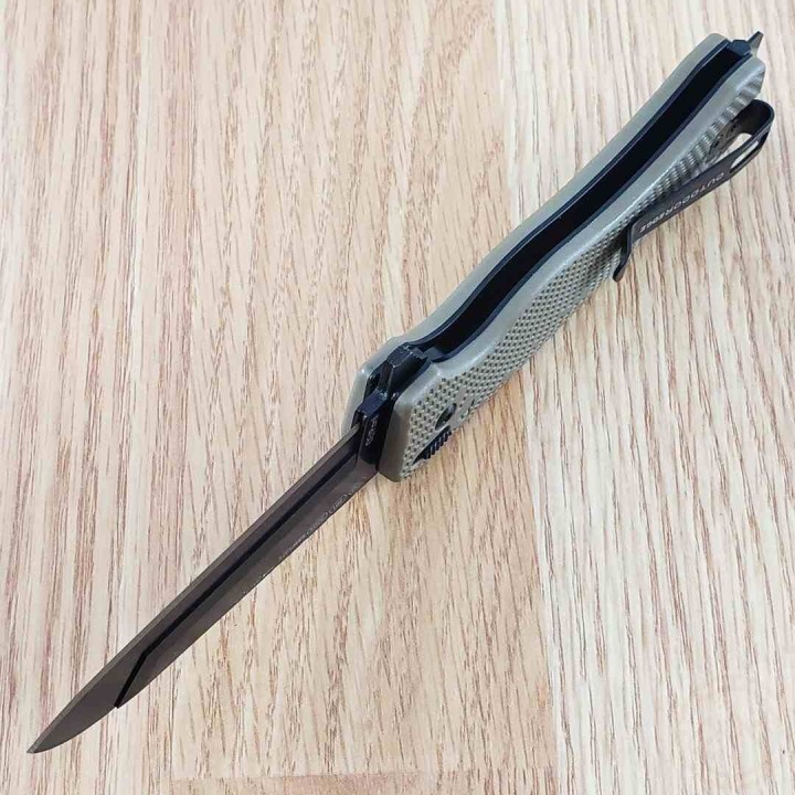 Couteau Outdoor Edge Razor XD1 Lames Interchangeables Acier 420J2 Manche GFN Button Lock OEXD130AC - Livraison Gratuite