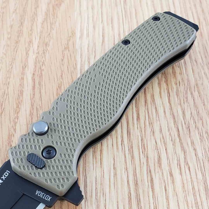 Couteau Outdoor Edge Razor XD1 Lames Interchangeables Acier 420J2 Manche GFN Button Lock OEXD130AC - Livraison Gratuite