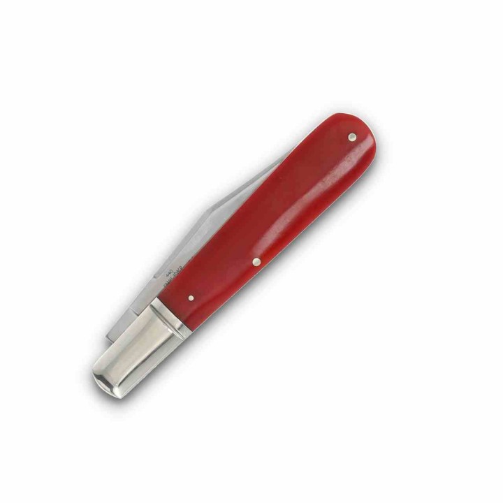 Couteau Rough Ryder Long Rifle Grandaddy Barlow Lame Acier 440 Manche Os Rouge Slip Joint RR2618 - Livraison Gratuite