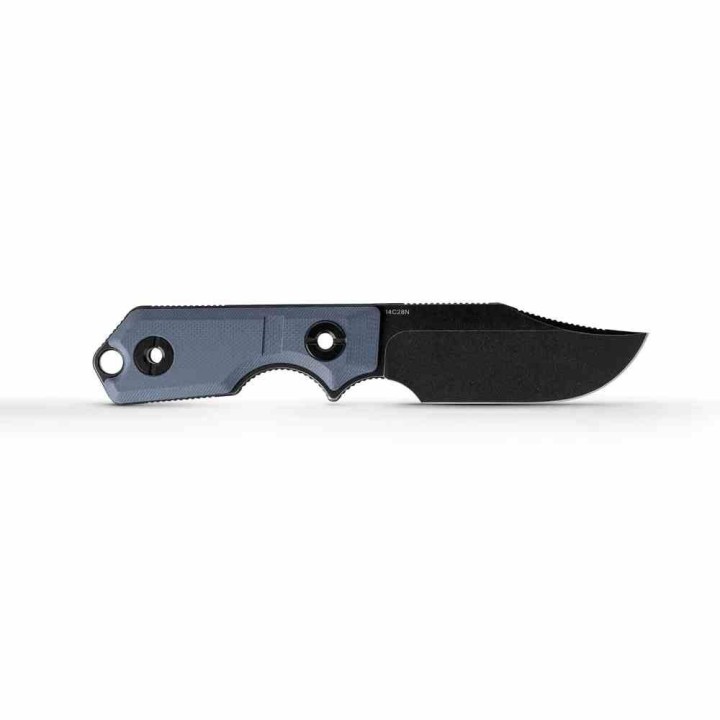 Couteau Vosteed Quokka Bowie Blue Lame Acier 14C28N Manche G10 Etui Kydex VOSD0602 - Livraison Gratuite