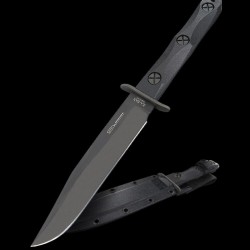 Couteau de Combat EK Kabar Model 5 Bowie Acier Carbone 1095 Manche FRN Etui Celcon Made In USA EK45 - Livraison Gratuite