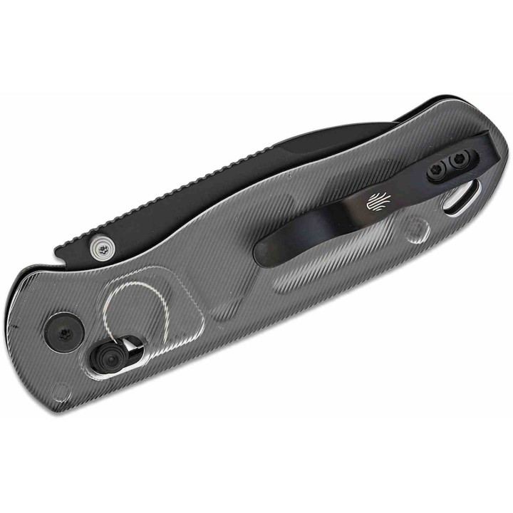 Couteau Kizer Drop Bear Lame Acier Nitro-V Manche Acrylique Transparent Clutch Lock KIV3619A9 - Livraison Gratuite