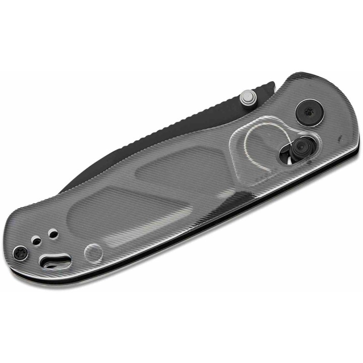 Couteau Kizer Drop Bear Lame Acier Nitro-V Manche Acrylique Transparent Clutch Lock KIV3619A9 - Livraison Gratuite