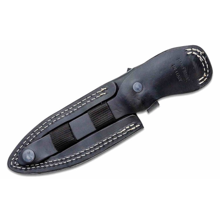 Couteau Lionsteel T5 CVG Lame Niolox Manche Micarta Green Étui Cuir Made Italy LSTT5CVG - Livraison Gratuite