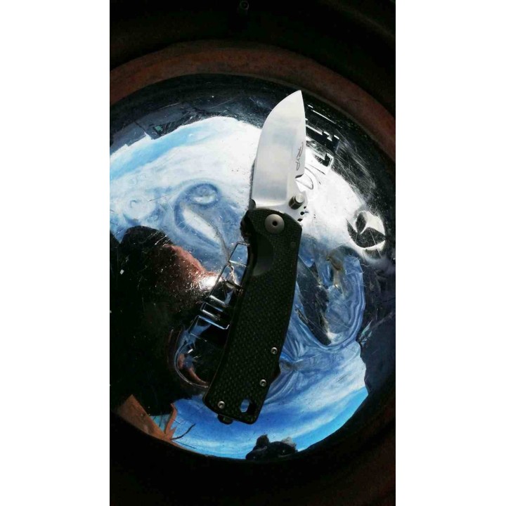 Couteau DPx Gear HEST/F Urban MilSpec Lame CPM-154 Drop Point Manche G10/Titane Frame Lock USA DPXHSF062 - Livraison Gratuite