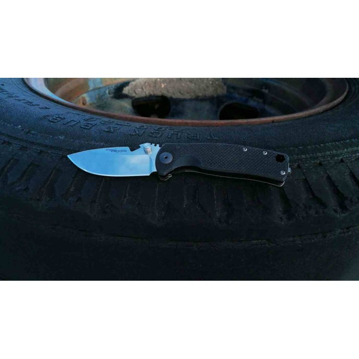 Couteau DPx Gear HEST/F Urban MilSpec Lame CPM-154 Drop Point Manche G10/Titane Frame Lock USA DPXHSF062 - Livraison Gratuite