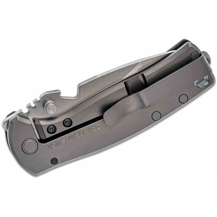 Couteau DPx Gear HEST/F Urban MilSpec Lame CPM-154 Drop Point Manche G10/Titane Frame Lock USA DPXHSF062 - Livraison Gratuite