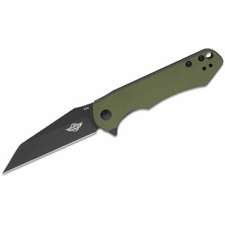 Couteau Oknife Freeze Lame Acier 154CM Wharncliffe Manche Aluminium Green Liner Lock Clip OKNFREEZEODG - Livraison Gratuite