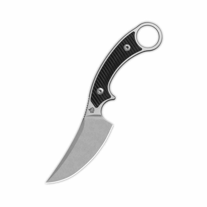 Couteau QSP Viper Lame Acier 10Cr15MoV SW Manche G10 Noir Étui Kydex QS166A1 - Livraison Gratuite