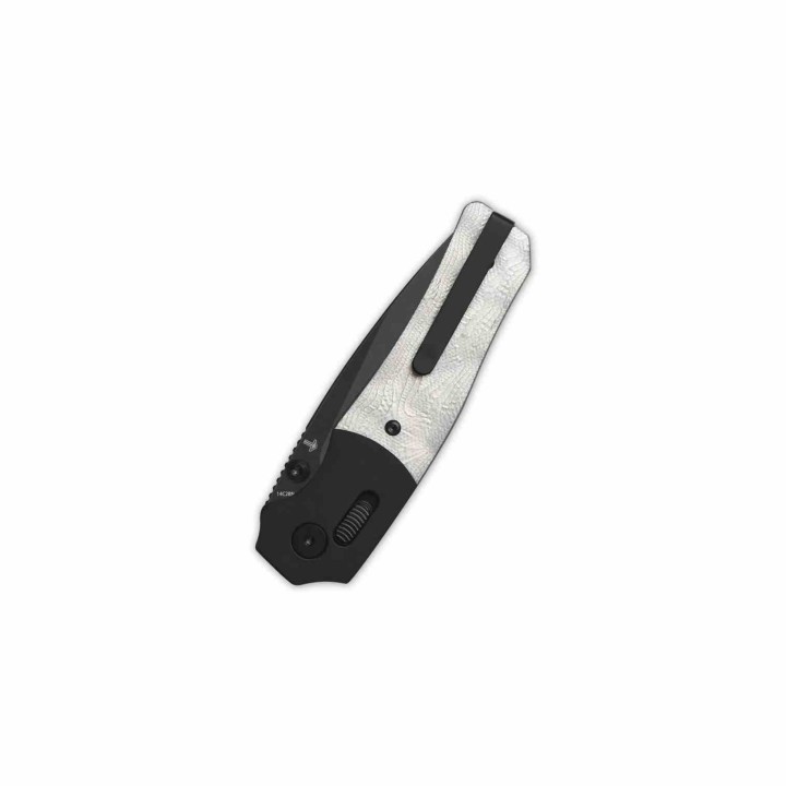 Couteau QSP Vault Glyde Lock Lame Acier 14C28N Blk Manche G10/Alu Clip KIVT QS157E2 - Livraison Gratuite