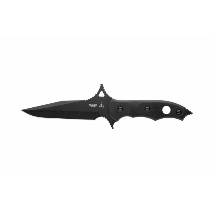 Couteau TOPS Knives Abaniko Lame Acier Carbone 1095 Manche G10 Étui Kydex Made In USA TPABKO01 - Livraison Gratuite