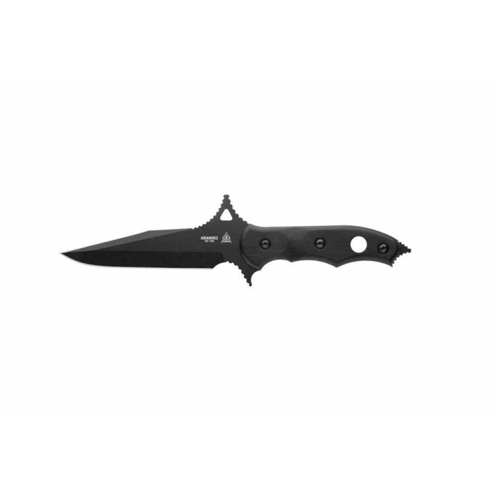 Couteau TOPS Knives Abaniko Lame Acier Carbone 1095 Manche G10 Étui Kydex Made In USA TPABKO01 - Livraison Gratuite