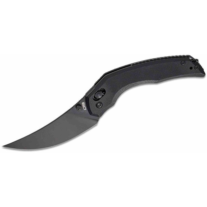 Couteau CJRB Nanner Black Lame Persian Acier AR-RPM9 Blk Manche G10 Crossbar Lock KIVT J1955BBK - Livraison Gratuite