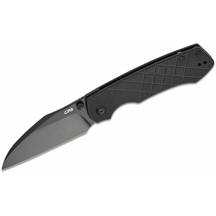 Couteau CJRB Kestrel Black Lame Wharncliffe AR-RPM9 Blk Manche G10 KIVT Liner Lock Clip J1962BBK - Livraison Gratuite