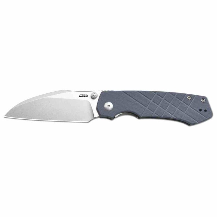Couteau CJRB Kestrel Blue Lame Wharncliffe AR-RPM9 Manche G10 KIVT Liner Lock Clip J1962BU - Livraison Gratuite