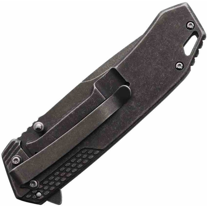 Lot de 3 Couteau Smith&Wesson Lame Acier 8Cr13MoV Manche Acier inox/G-10 Linerlock SW609W - Livraison Gratuite