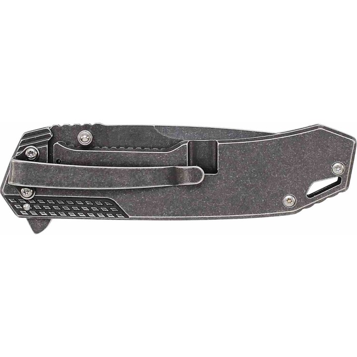 Lot de 3 Couteau Smith&Wesson Lame Acier 8Cr13MoV Manche Acier inox/G-10 Linerlock SW609W - Livraison Gratuite