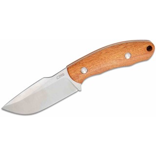 Couteau CJRB Mutt Wood Lame Harpoon Drop Point AR-RPM9 Manche Bois Étui Kydex J1958WD - Livraison Gratuite 