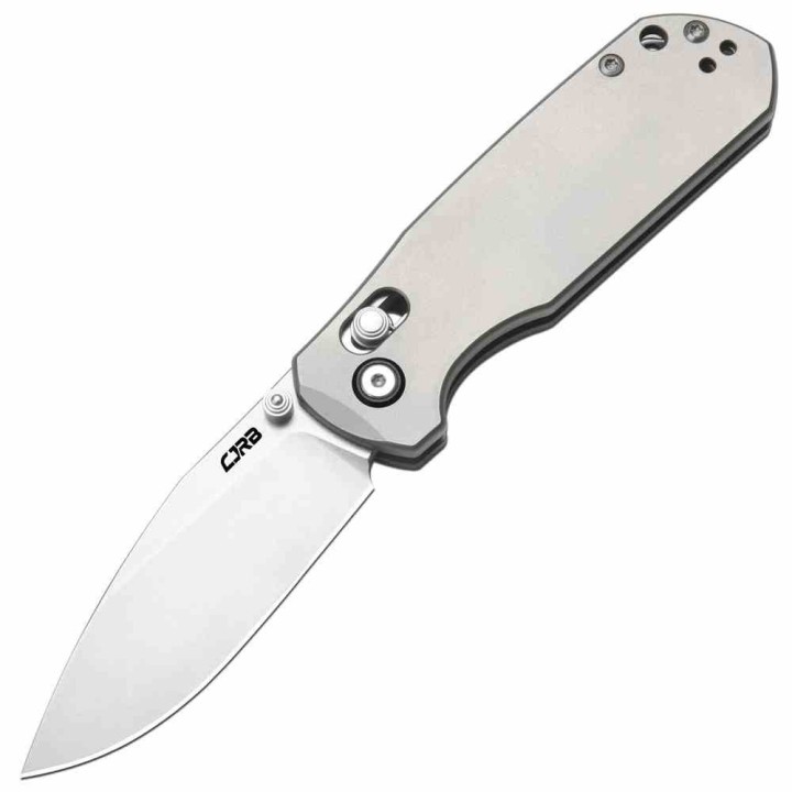 Couteau CJRB Maximal Lame Drop Point CPM-S90V Manche Titane Crossbar Lock KIVT Clip J1954GGY - Livraison Gratuite